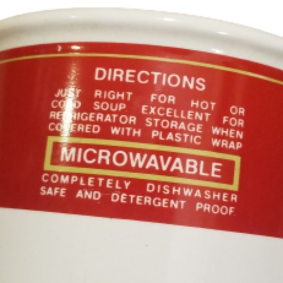 Vintage Campbell's Soup Coffee Cup Mug Mm Mm Good Retro Kitchen 1997 90s - Picture 3 of 5